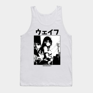 Anime Manga Girl Aesthetic Soft Grunge Waifu Japanese Otaku Tank Top